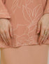 BAJU KURUNG PAHANG MODEN KAIA (DUSTY PINK)